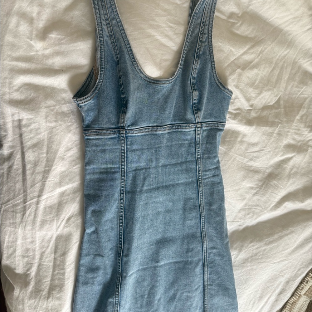 Denim Sleeveless Dress